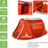 Pop-up Tent 2 Person Collection - Water Resistant Barrel Style Tent for Camping with Rain Fly and Carry Bag