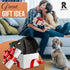 Cozy Plush Pet Carrier Purse - Lightweight Tote Design for Small Dogs and Puppies, Secure Harness Clip (Black)