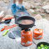 Fire-Maple 7.6 Inch Camping Frying Pan, Lightweight Nonstick Skillet for Cooking Egg Steak, Portable Outdoor Kitchen