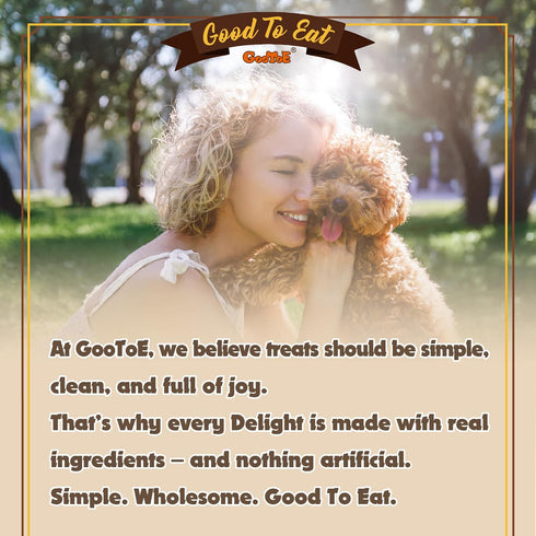 1 lb (Pack 3) Gootoe Dog Treats, Chicken Jerky for Dogs - Dog Training Treats; High-Protein, Gluten-Free