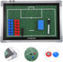 Football Coaching Board Soccer Training Whiteboard Aluminum Alloy Dry Erase Marker Board for Coaches with Magnetic