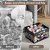 Dog Toy Basket - Large Metal Dog Toy Box for Small Dog, Personalized Storage Bin for Pet