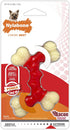 Nylabone Double Bone Power Chew Toy for Dogs, Bacon Flavor, X-Small - Up to 15 lbs, 1 Count