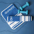 Pack 1) Smart Fitness Towel With Zippered Pocket - Gym Accessory for Men & Women - Multifunctional Quick Dry Sweat
