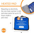 K&H Pet Products Microwavable Pet Bed Warmer, Blue, 9" x 9"