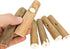 Bonka Bird Toys 1211 Pk6 Natural Bark Sola Sticks - 6-Pack, 3" Long, Soft Chew Toy for Birds