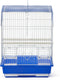 Prevue Pet Products Flat Top Economy Cage, Blue Plastic Base, for Parakeet and Small Birds