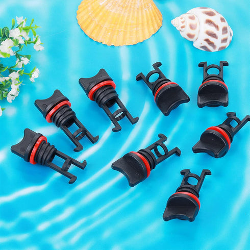 Ouligay 8pcs Kayak Plugs - Hull Thread Drain Plugs for Canoe Boat, Lifetime Kayak Accessories
