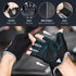 FIGHTECH Workout Gloves for Men and Women, Fingerless Weight Lifting Gloves with Cushioned Palms, Gym Gloves