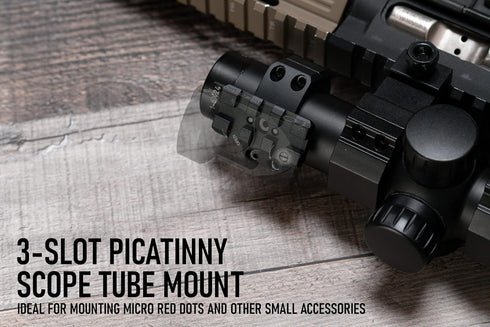 Low Profile Picatinny Red Dot Ring Mount for Rifle Scopes