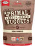Primal Freeze Dried Dog Food Nuggets, Pork, Complete & Balanced Meal, 14 oz