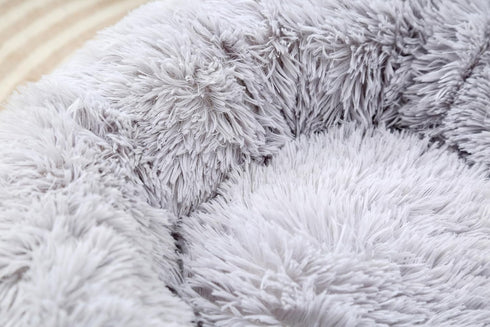 Dog Bed Cat Bed, Small Dogs Bed Doughnut Bed, Round Dog Bed, Cat Blanket, Cushion for Dogs up to 3Kg