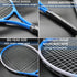 Tennis Rackets for Adults, 2 Players Recreational Set for Beginners with 4 Tennis Balls, 3 Overgrips, 1 Tennis Bag