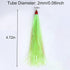 Fishing Teasers, 12/18pcs Squid Teaser Fishing Mylar Flash for Flounder Rigs, Saltwater Fishing Lure in 3 Colors