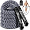 HOXWC Jump Rope, Weighted Jump Rope for Fitness, Heavy Skipping Ropes for Men