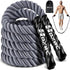 HOXWC Jump Rope, Weighted Jump Rope for Fitness, Heavy Skipping Ropes for Men