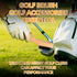 Belongtous Golf Clubs Scrub Cleaning Brush: Golf Accessories for Men Women Golfers - Nylon Bristle Beech Wood Brush