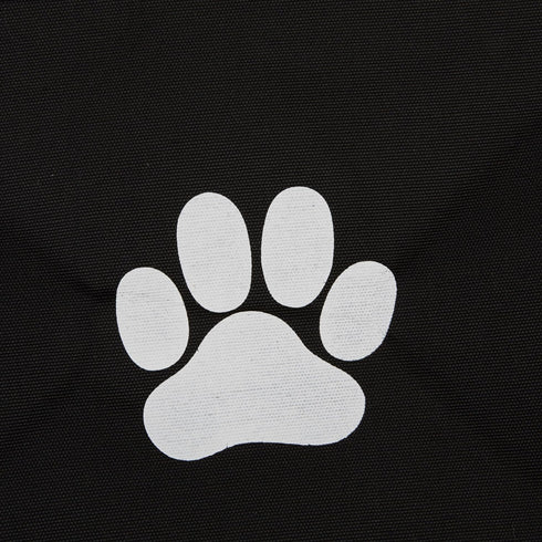 Bone Dry Pet Storage Collection Small Round Collapsible Bin, Black