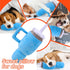 BABORUI Cute Squeaky Dog Toys Cup, Safety Design Dog Birthday Toy for Small/Medium/Large Aggressive Chewers (Blue)