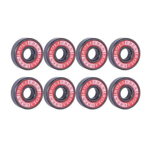 Titan 608-2RS Lubricated Silicon Nitride Ceramic Skate Bearings (8-Pack) for Inline, Roller Blade, Rollerskate,