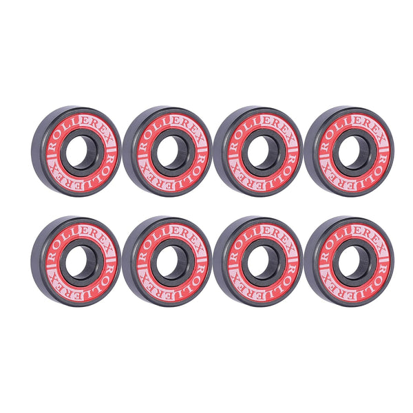 Titan 608-2RS Lubricated Silicon Nitride Ceramic Skate Bearings (8-Pack) for Inline, Roller Blade, Rollerskate,