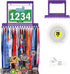 Race Medal Holder Wall Hanger,Marathon Medal Display and Runner Medal Hanger Display,Bib