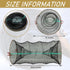 23.6in 11.8in Folded Minnow Trap Crab Trap x Thicken Fishing Bait Trap with Hand Rope Crawfish Lobster Fishing Net Trap