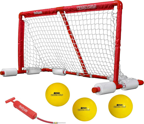 GoSports Floating Water Polo Game Set - Must-Have Summer Pool Game Includes