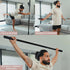 Yoga Stick 5ft Made from Natural Bamboo - Stretching Stick with Non-Slip Handles for Mobility and Flexibility