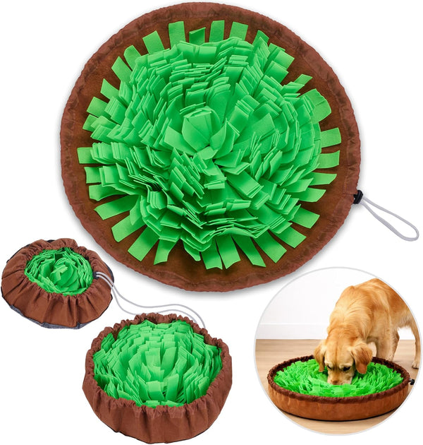 ABNIA Snuffle Mat for Dogs | Travel-Friendly & Durable Dog Sniff Mat |