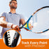 Tennis Score Keeper for Racket and Paddle Easy-to-Mount Point Tracker for Recording Points Games and Sets