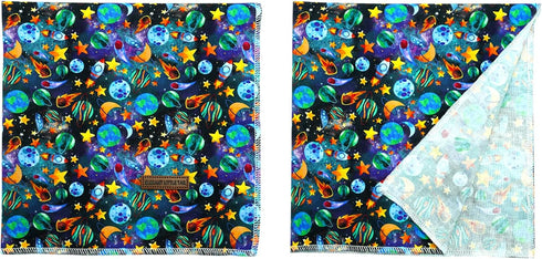 Elegant little tail Dog Bandana- Blue Spring Soft Puppy Bandana Cute Pet Scarf Handkerchief Boy Pet Bibs Scarf