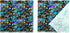 Elegant little tail Dog Bandana- Blue Spring Soft Puppy Bandana Cute Pet Scarf Handkerchief Boy Pet Bibs Scarf