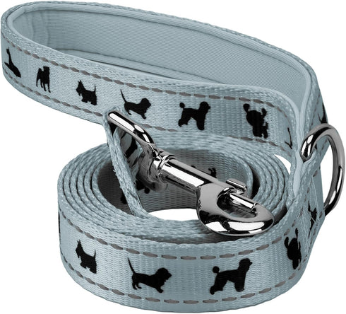 EcoBark Soft & Reflective Dog Leash with Padded Handle, Strong Durable Heavy Duty for Small, Medium, or Large Dogs
