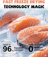 Omega-3 3.8 oz PAWUP Freeze Dried Salmon Dog Treats, Single Ingredient Salmon Treats for Dogs, Dog Food Topper, Rich
