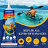 Swimming (80 ML) Heavy Duty Vinyl Repair Kit for Air Mattress, Waterproof Air Mattress Patch Kit Inflatable Repair Kit