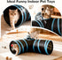 3 Tempcore Pet Cat Tunnel Tube Cat Toys Way Collapsible, Tunnels for Indoor CatsKitty Bored Peek Hole Toy Ball Cat