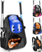 Youth Baseball Backpack - Softball Bat Bag for Boys & Girls with Fence Hook and Shoe Compartment