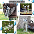 Sports Water Bottle with Straw & Handle, BPA-Free, 27oz Leakproof Bottle with Motivational Marker for Outdoor Activity