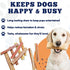 4-6 Inch (10 oz) 100% Amazing Dog Treats - Variety Bully Sticks - All Natural Rawhide Alternative - Long Lasting Dog