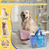8PCS Set Dog Slicker Brush for Dogs Grooming Kit,Bath Grooming Kit for Pets,Hair Brush with Towel,Washing