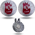 Wilson Volleyball Cast Away Unique Magnetic Metal Golf Ball Marker with Hat Clip for Men and Women