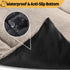 Dog Bed Mat, Washable Crate Pad, Ultra Soft & Anti-Slip Large Bed for Dogs Up to 70 lbs, 36" x 23", Brown