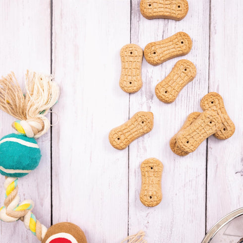 Peanut Butter Dog Biscuits, 6 lb Tub