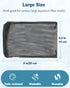 Pawfly 8 Pack Fine Mesh Aquarium Filter Media Bags, Plastic Zipper Mesh Bag for Activated Carbon, Bio Filter Balls