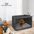 Explore Land Scratch Resistance Dog Bed Cover, Canvas Washable Dog Crate Pad Replacement Cover - 48Lx36Wx4H inch -