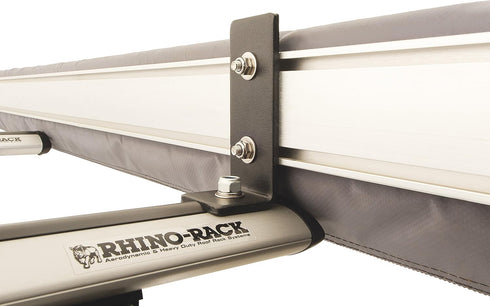 Rhino Rack Universal Awning Bracket Kit - Black, Fits Most Awnings Including Sunseeker Range | 31111