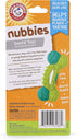 Arm & Hammer for Pets Nubbies Duality Bone Dental Dog Toy| Best Dog Chew Toy for Moderate Chewers | Dog Dental Toy Helps Reduce Plaque & Tartar | Green Apple Flavor Baking Soda (Pack of 1)