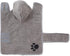Bone Dry Pet Robe Collection, Embroidered Microfiber Bath Robe for Dogs & Cats, Small, Gray