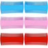 Double-Sided Pet Grooming Comb Set, 6-Pack Flea and Lice Combs with Rounded Teeth, Professional Dematting Tool